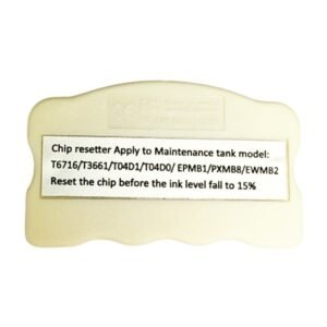 Reseteador de Chip para Caja de Mantenimiento Epson T6716 para WF-C5790