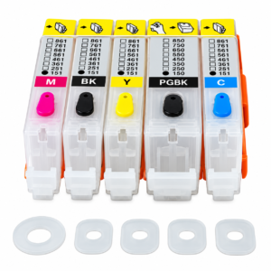 Cartucho Recargable Canon PGI-150/151 de 5 Colores para IP7210, MG7510, MG5610, MG5410