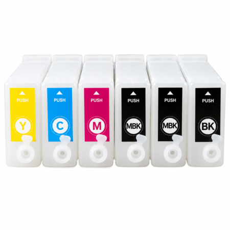 Cartucho Recargable Canon PFI-107 de 6 Colores para IPF670, 680, 685, 770, 780, 785