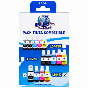 Tinta Pack Compatible Epson Pigmentada L5041 para Impresoras L4150, L4160, L6161, L6171, L6191