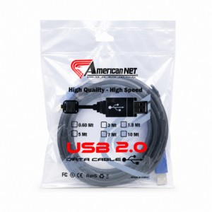 CABLE DE IMPRESORA USB 2.0 CON FILTRO DE "1.80 METROS" AMERICAN NET